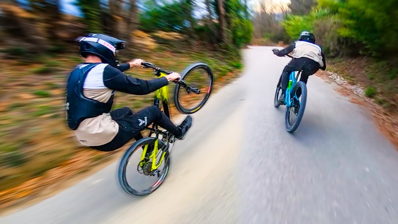 CRAZY MTB DOWNHILL IN SOUTH OF FRANCE ! YouTube