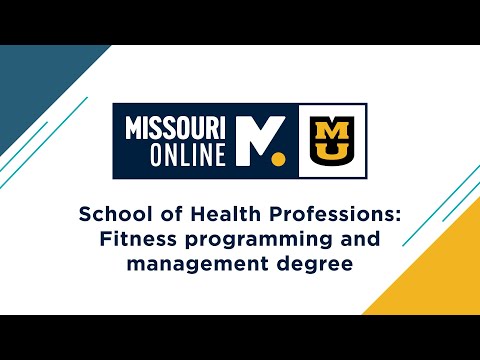 Fitness Programming and Management Bachelor's from Mizzou