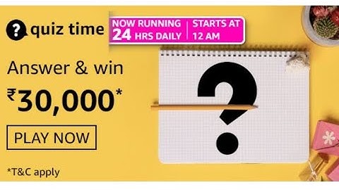 Amazon quiz answers today || 1st May 2021