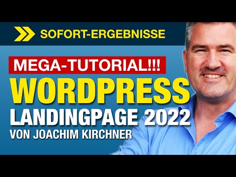 Landingpage erstellen *Kostenlos* mit WordPress 2022 - Mega Tutorial