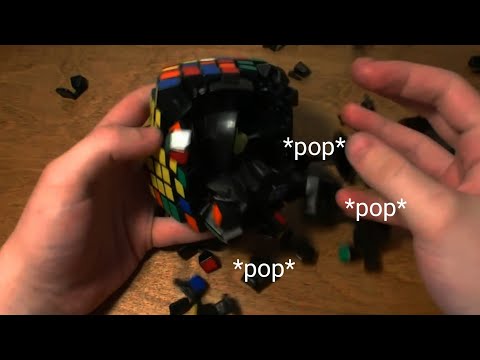 Rubik's Cube pops for 34 seconds straight