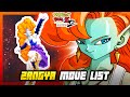 ZANGYA'S MOVE LIST - Dragon Ball Z Super Butouden 2 (DBZSB2)
