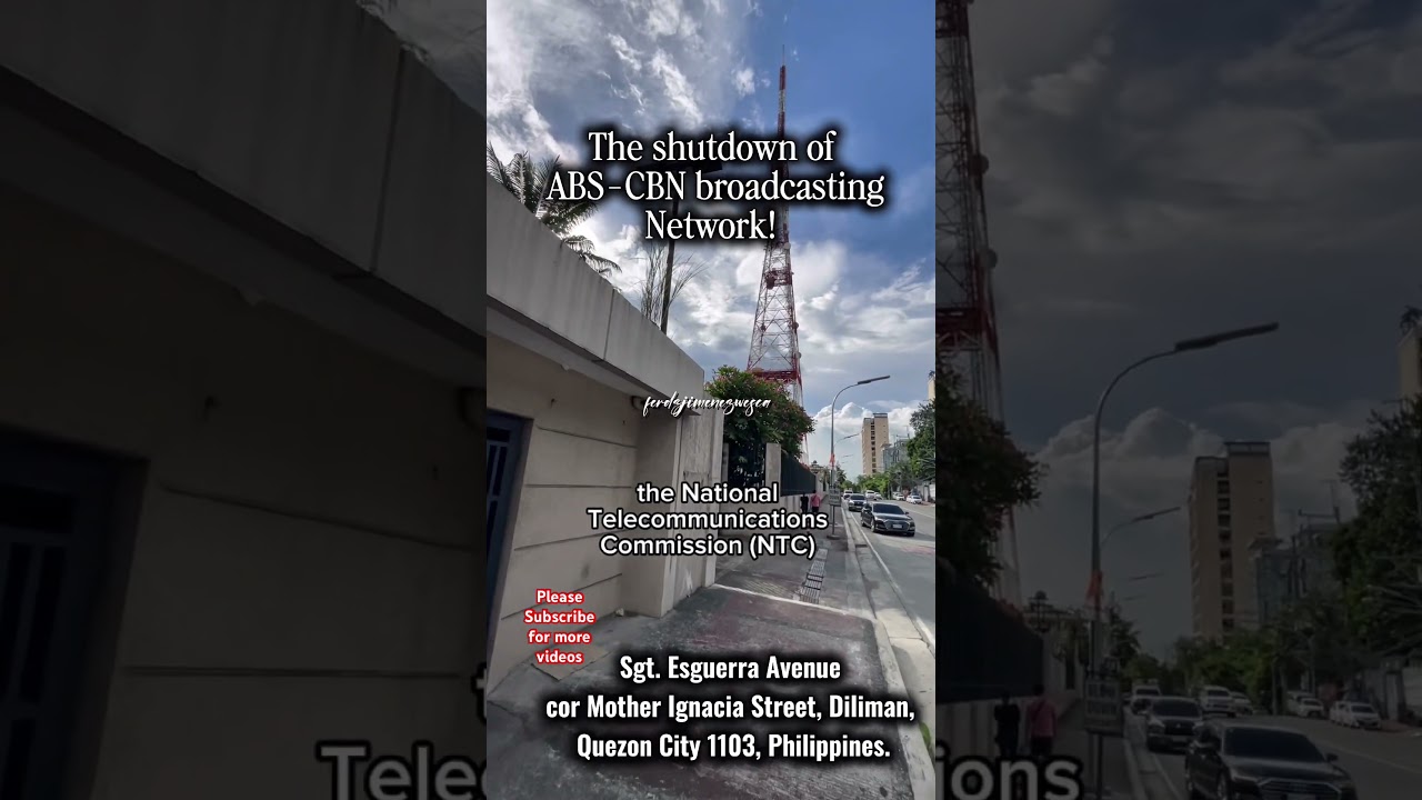 The Sad History of Abs-Cbn  Broadcasting Network Shutdown.