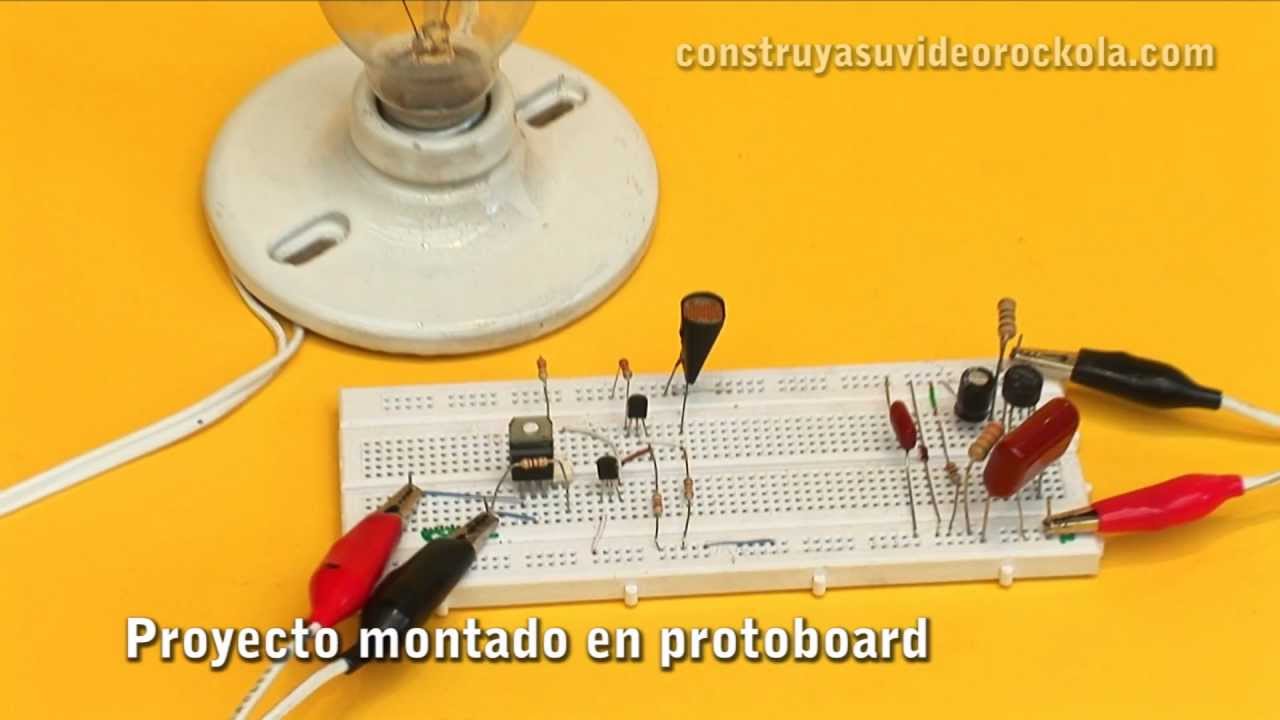 ✓ COMO HACER LA MAS SIMPLE LUZ NOCTURNA AUTOMATICA SIN RELE y SIN  TRANSISTOR