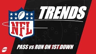 NFL Trends: Pass vs. Run on 1st Down | PFF