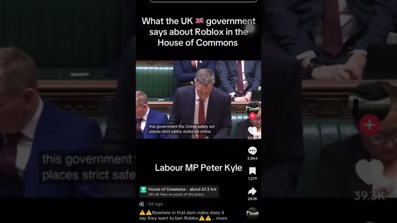 can't believe the UK is banning Roblox (thats where i live) 😭😭😭