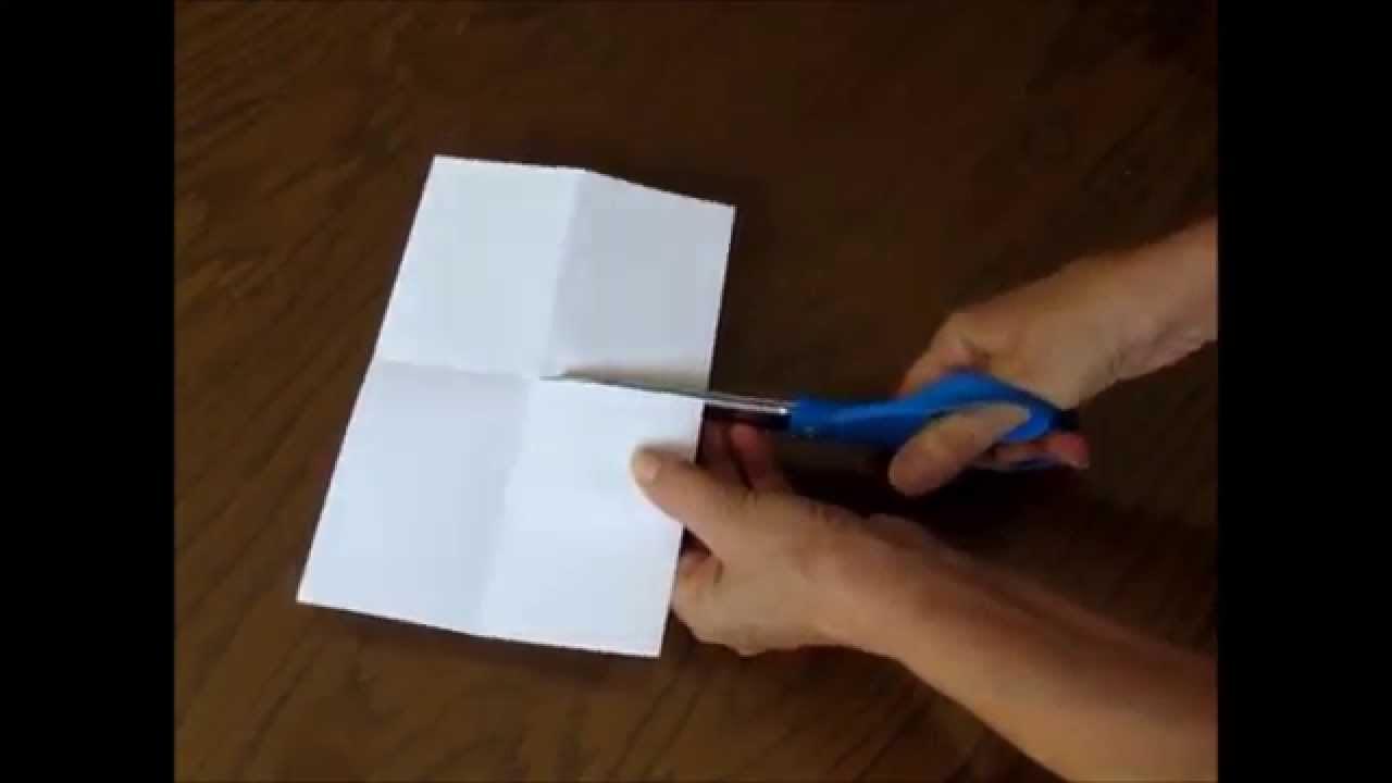 How to make an easy origami book: page 1