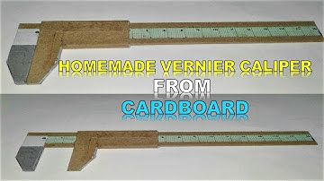 HOW TO MAKE SIMPLE VERNIER CALIPER AT HOME FROME WASTE