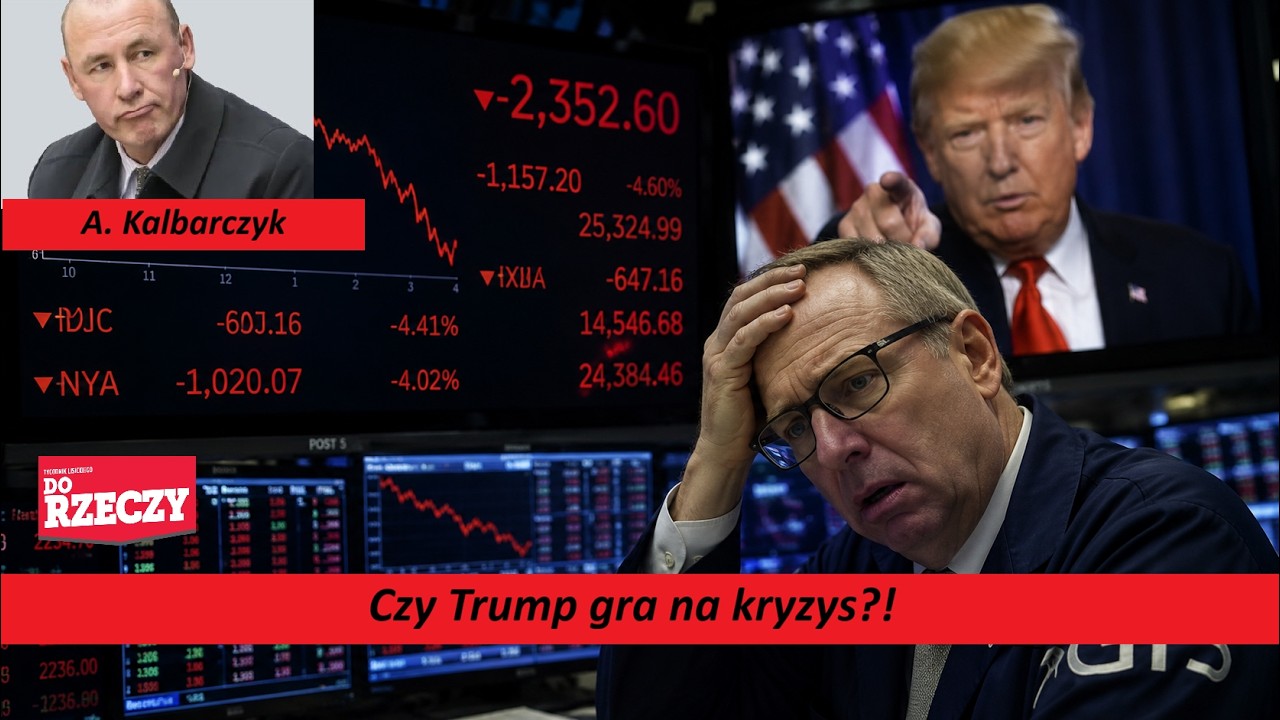Miniatura: Niepokojące dane z USA! Czy Trump gra na...
