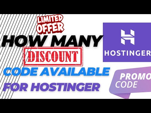How Many Discount Codes Are Currently Available For Hostinger? | Hostinger Coupon Code 2023