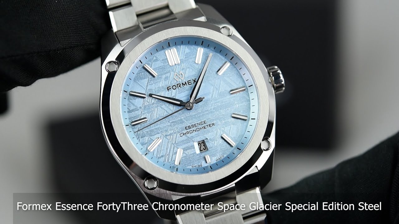 H*a様 フォーメックス　ESSENCE 39 Space Glacier Formex Essence FortyThree Chronometer Space Glacier Special