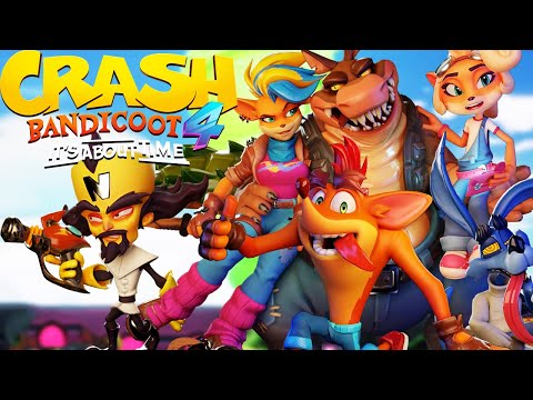 Crash Bandicoot 4: It's About Time - Full Game Walkthrough (106%)