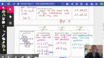 Unit 3 Geometry Test Review