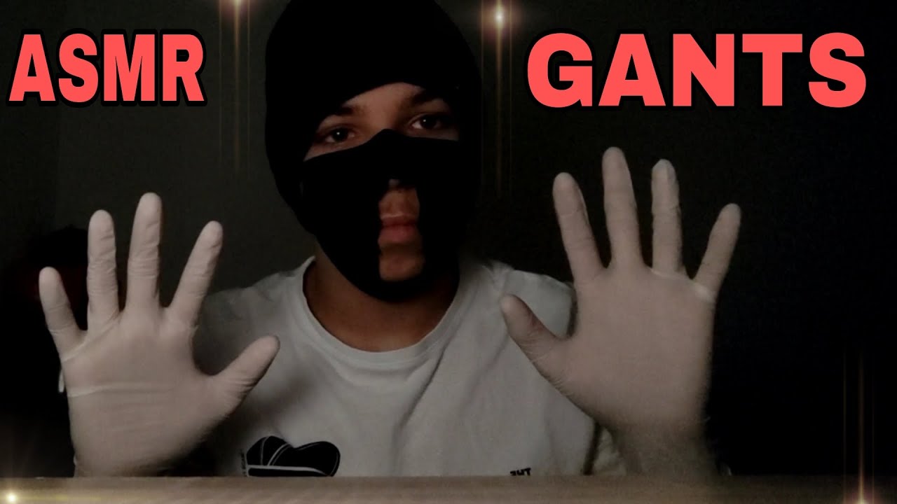 ASMR Avec des gants🧤 (bruit de bouche,mouvement de mains,bruit de gants...)✨