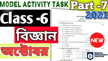 Class 6 Science(পরিবেশ ও বিজ্ঞান) Model Activity Task October part 7 @WBBSE