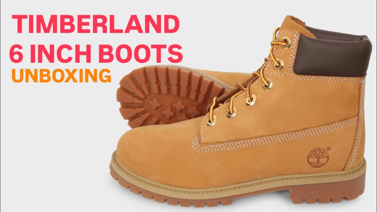Распаковка ботинок Timberland 6 INCH PREMIUM WATERPROOF BOOT, подарок на трон.
