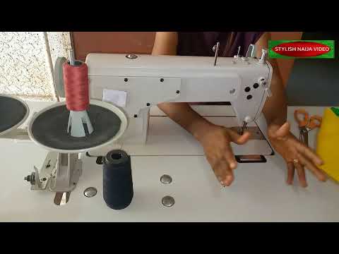 Easiest way to use your Industrial Sewing Machine || Settings and Sewing