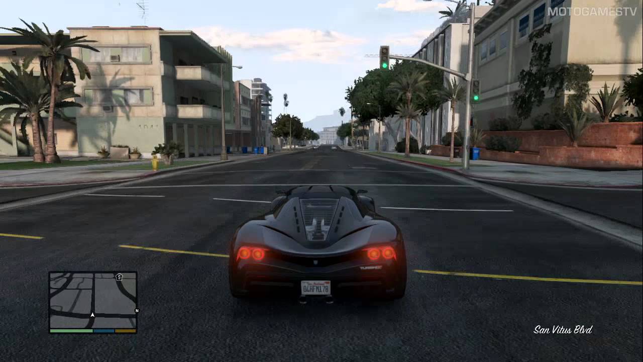 Gta V Ps3 The Business Update Grotti Turismo R Gameplay Youtube