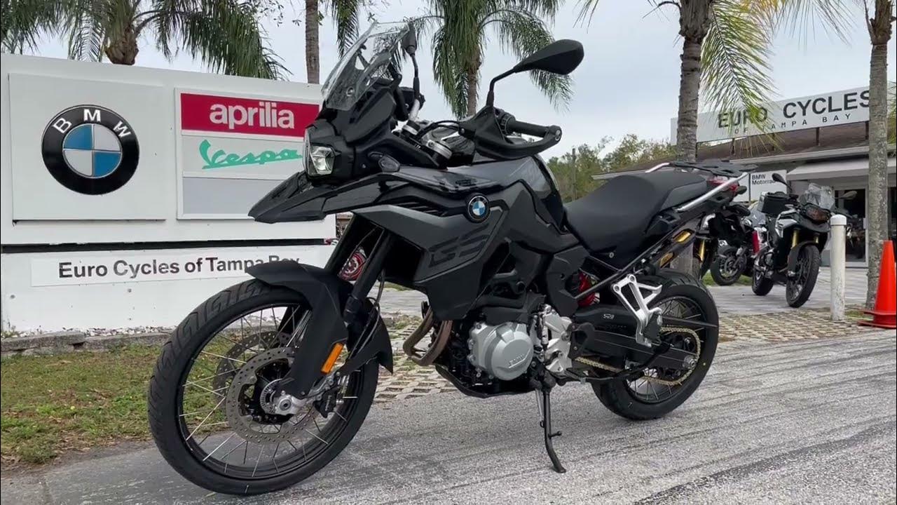 2023 BMW F 850 GS Triple Black in Black Storm Metallic at Euro Cycles
