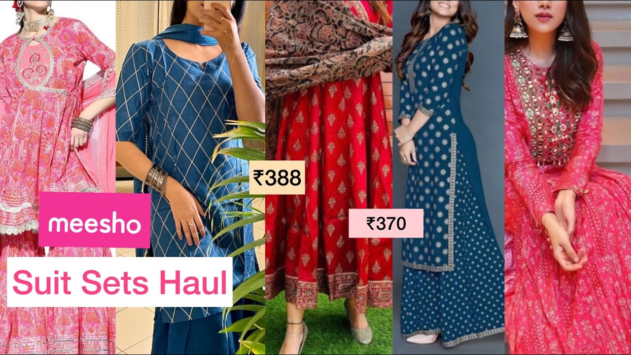 meesho readymade suit