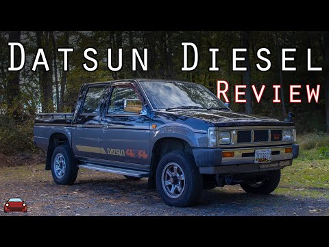 1991 Nissan Datsun Diesel Pickup Review - The Hardbody We Never Got!