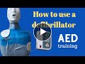 How To Use a Defibrillator (AED Training)