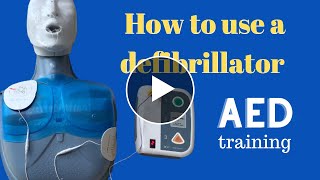 How To Use a Defibrillator (AED Training)