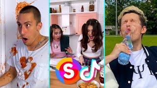 BEST TIK TOK TRY NOT TO LAUGH PRANKS BY SKITS