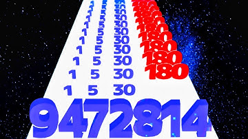 Number Master | Crowd Number Run 3D - All Levels Gameplay Android,iOS - New Update (Math Games)