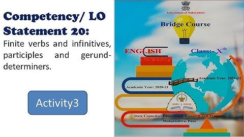 Bridge Course 10th English l Competency20-Activity3