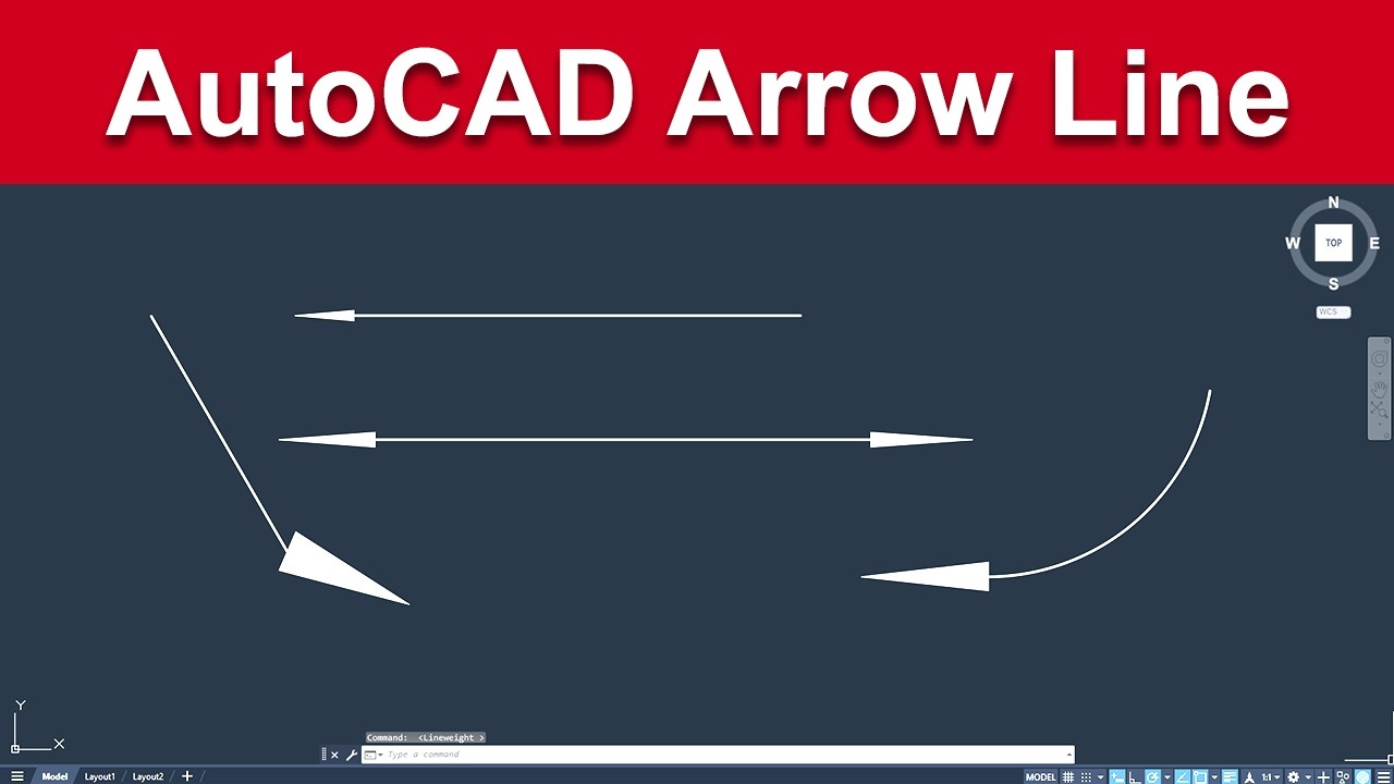 How To Draw Arrow Head In AutoCAD Like a Pro! - YouTube