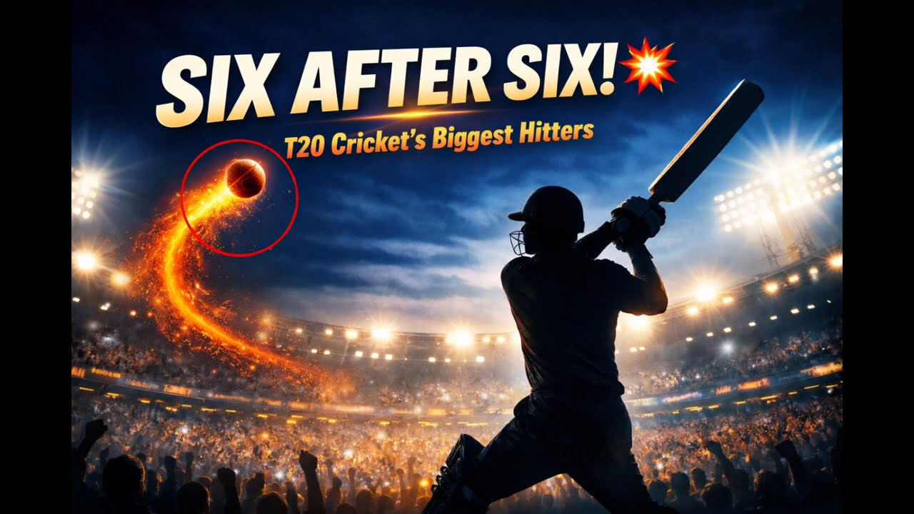 T20 Cricket’s Most Dangerous Six-Hitter Ever 😱