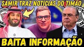 Exclusivo Fundo Arabe No Timao? Samir Traz Notícias Atualizadas Do Corinthians