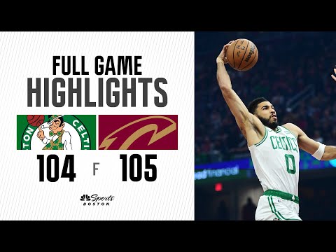 FULL GAME HIGHLIGHTS: Celtics can't stop Cavs' comeback, win streak snapped