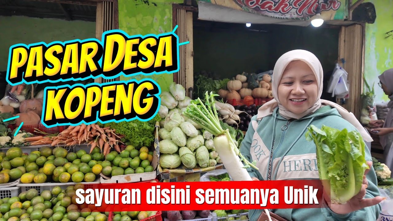 Serunya Belanja di Pasar Desa Kopeng! Murah, Segar & View Gunung Merbabu!