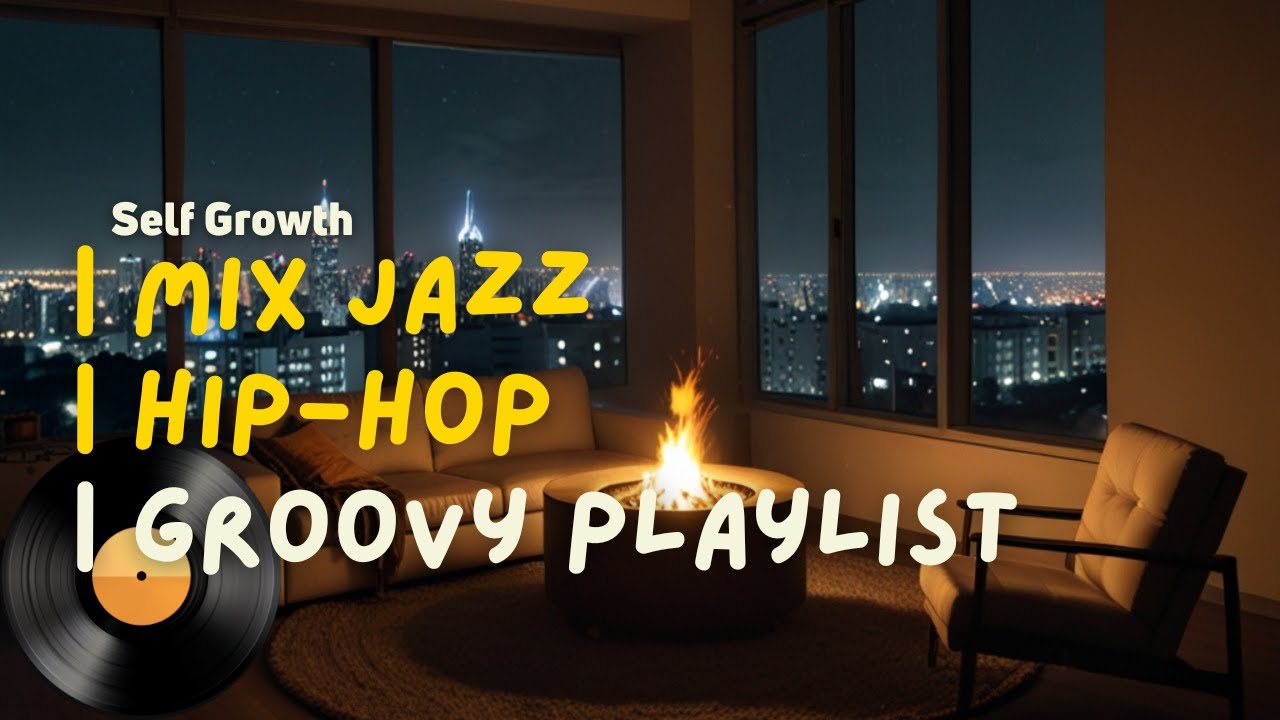 Groovy Jazz x Hip-Hop Fusion 🎷 Chill Beats for Self Growth & Focus