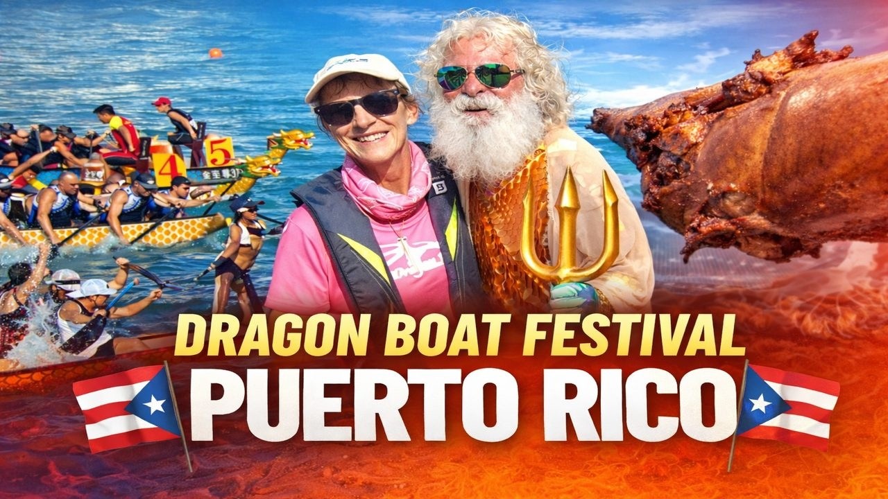 Dragon Boats, Drums & Roast Pork | Dragon Boat Festival in Puerto Rico 🇵🇷🐉