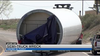 East Hwy. 96 back open following semi-truck wreck