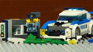 : Lego City ATM Robbery Fail Police Car Crash