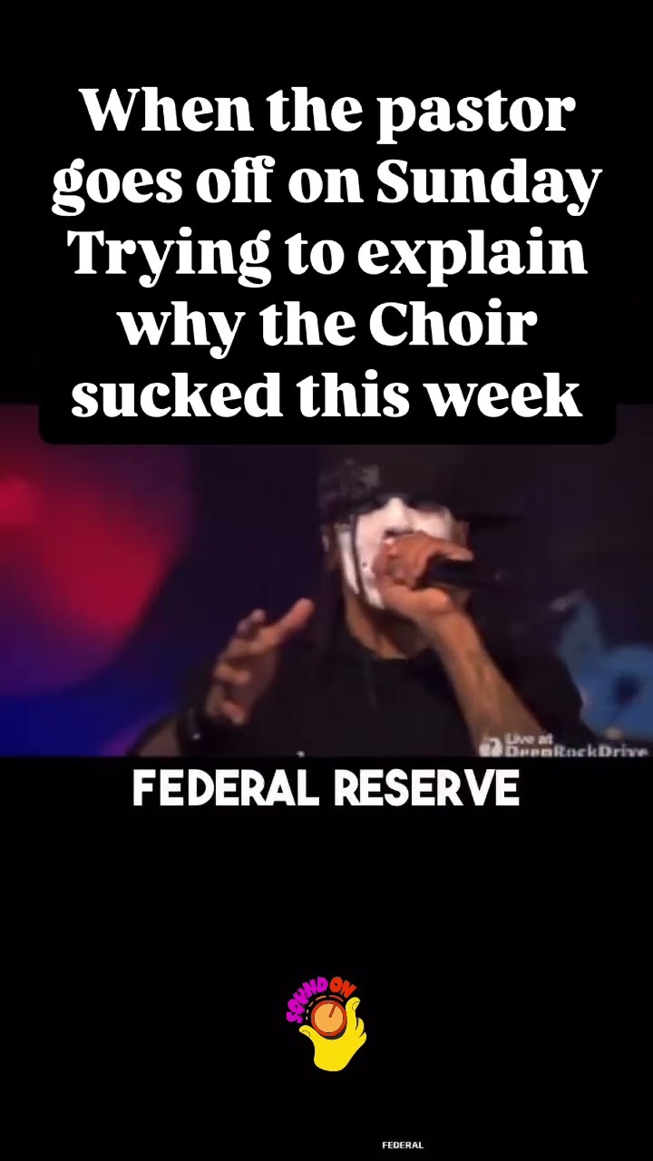 When the pastor goes off on Sunday Trying to explain why the Choir sucked this week