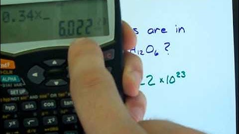 How to Convert Moles to Number of Molecules