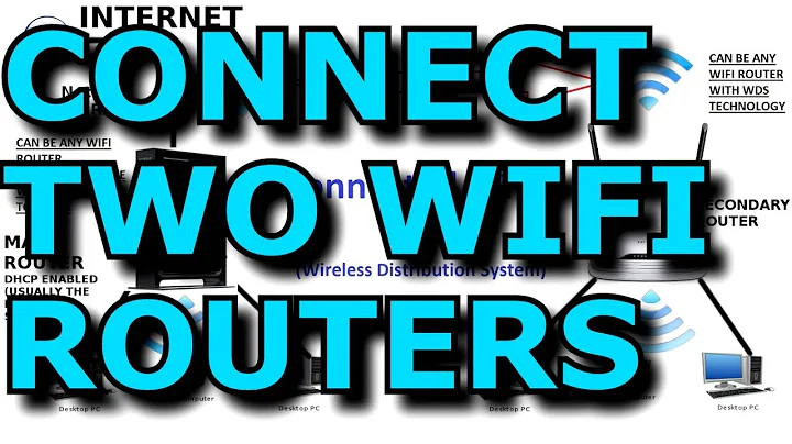 Connecting Two WIFI Routers With WDS And Sharing T...