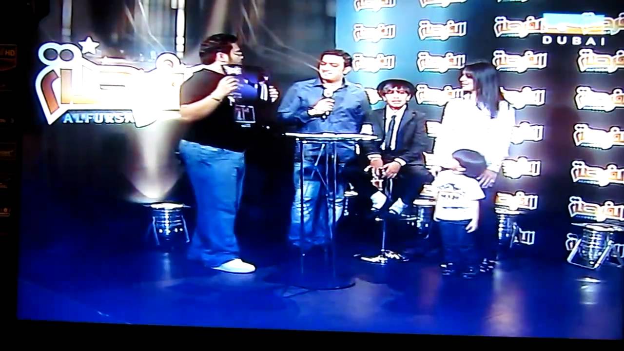 Omran Dahish at Sama Dubai TV Backstage on Al Fursa new Talent Show