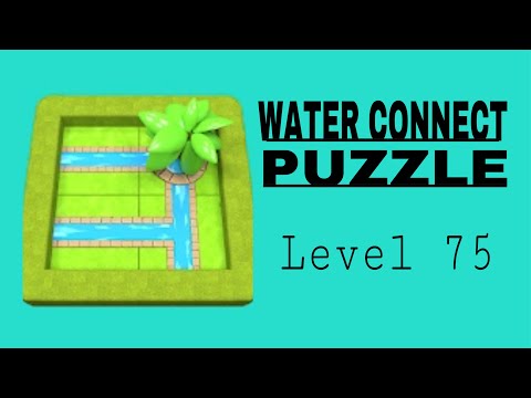 Water Connect Puzzle Level 75 | Walkthrough Solution
