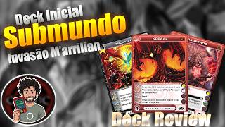 Review de deck inicial Submundo! - Invasão M'arrilian | Chaotic TCG