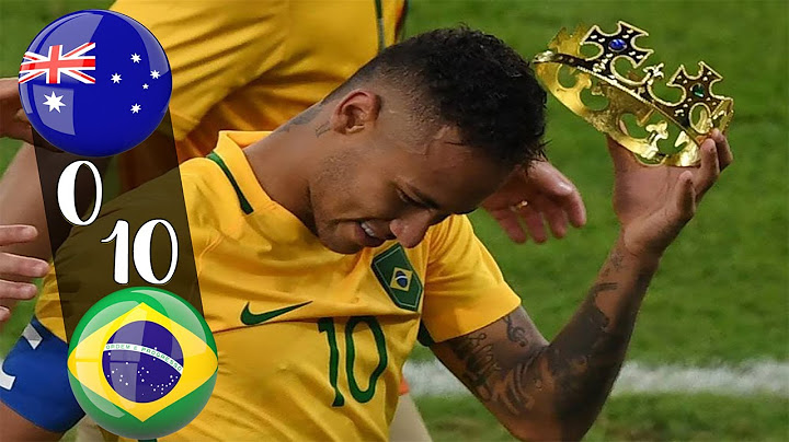 Neymar JR Magic Show! Brazil vs Australia (10-0) Full Review