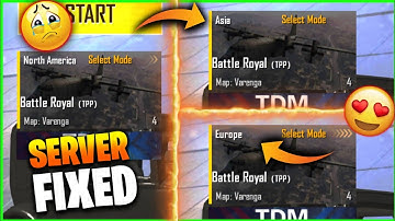 PUBG MOBILE LITE SERVER CHANGE PROBLEM FIXED 🔥 | NORTH AMERICA SERVER PROBLEM IN PUBG MOBILE LITE