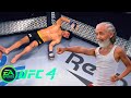 UFC4 Bruce Lee vs Old Karate Kid EA Sports UFC 4 - Epic