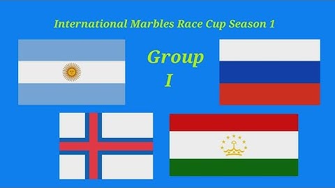 International Marbles Race Cup Season I Group I in Algodoo 