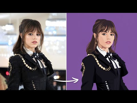 كيفية تحويل صورتك إلى رسم توضيحي متجه في دقيقة واحدة